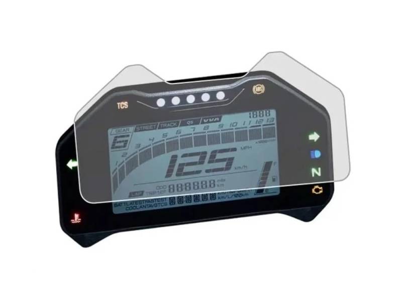 Motorrad Displayschutzfolie Tachoschutzfolie Für Ya&maha MT 10 MT10 MT-10 FZ 10 FZ10 FZ-10 NIKEN GT Motorrad Cluster Kratzschutzfolie Armaturenbrett Displayschutzfolie von QNDRZHGDT