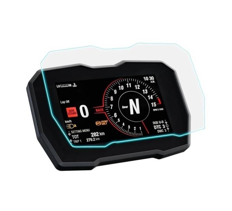 Motorrad Displayschutzfolie Tachoschutzfolie Motorrad Zubehör Scratch Cluster Screen Dashboard Schutz Instrument Film Für Du&Cati Diavel V4 Diavel V4 2023 + von QNDRZHGDT