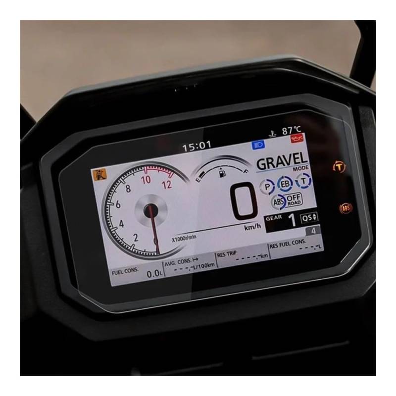 Motorrad Displayschutzfolie Tachoschutzfolie Zubehör Motorrad Scratch Cluster Screen Für Ho&nda XL 750 XL750 Transalp 2023 Armaturenbrett Schutz Instrument Film TFT TPU von QNDRZHGDT