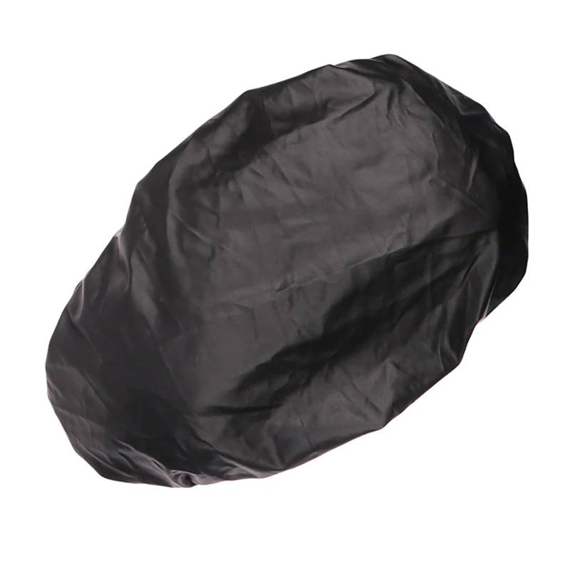 Motorrad-Regensitzbezug, Universell, Flexibel, Wasserdicht, Schwarz, 210D, Staubschutz, UV-Schutz, Sonnenschutz, Motorradzubehör von QNDRZHGDT