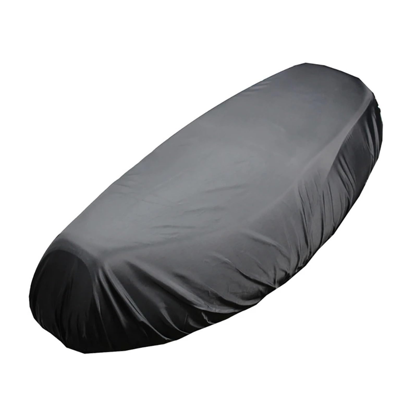 Motorrad-Regensitzbezug, Universeller Flexibler Wasserdichter Sattelbezug, Schwarz, 210D, Staub-, UV-, Sonnenschutz, Zubehör von QNDRZHGDT