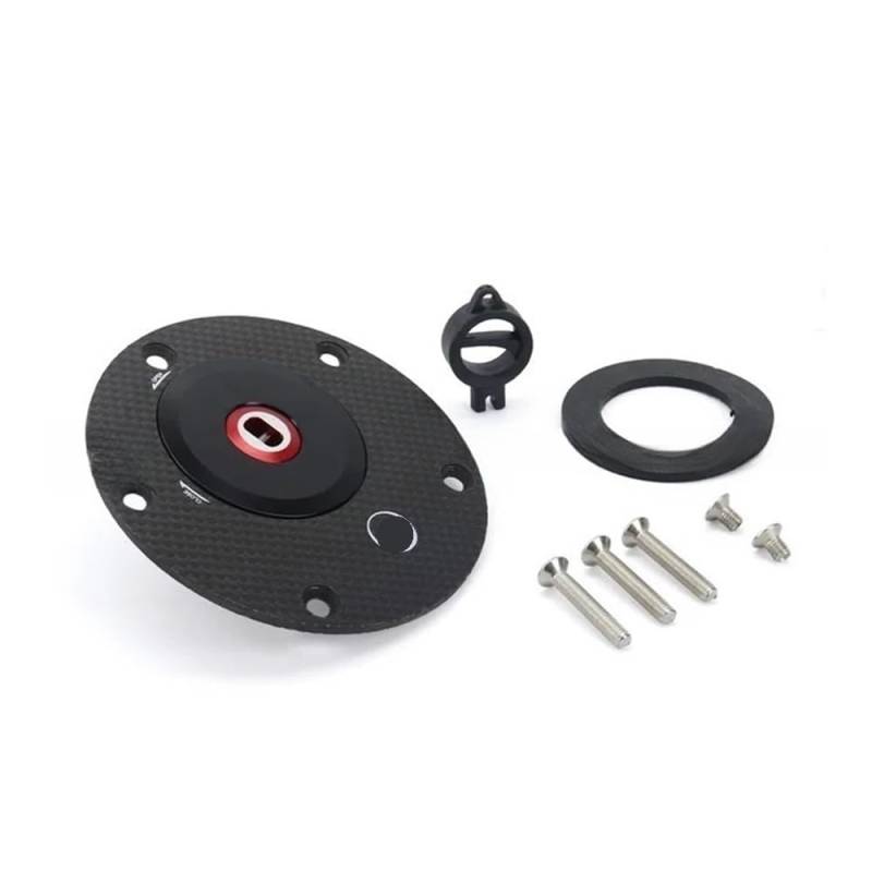 Motorrad-Tankdeckel Motorrad Für Tuono RSV4 TUONOV4 RS V4 RR 1100 Kit Motorrad Zubehör Anti-Diebstahl Kraftstoff Tank Kappe Quick Release Typ von QOPUYNH