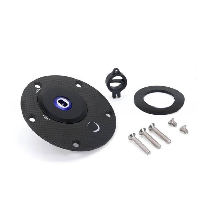 Motorrad-Tankdeckel Motorrad Für Tuono RSV4 TUONOV4 RS V4 RR 1100 Kit Motorrad Zubehör Anti-Diebstahl Kraftstoff Tank Kappe Quick Release Typ von QOPUYNH