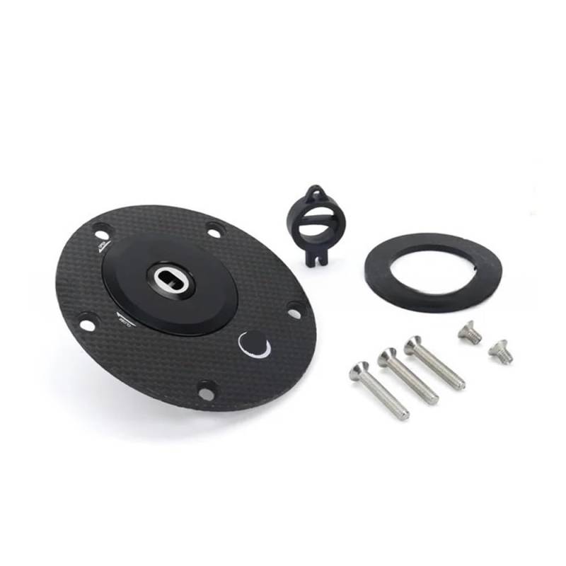 Motorrad-Tankdeckel Motorrad Für Tuono RSV4 TUONOV4 RS V4 RR 1100 Kit Motorrad Zubehör Anti-Diebstahl Kraftstoff Tank Kappe Quick Release Typ von QOPUYNH