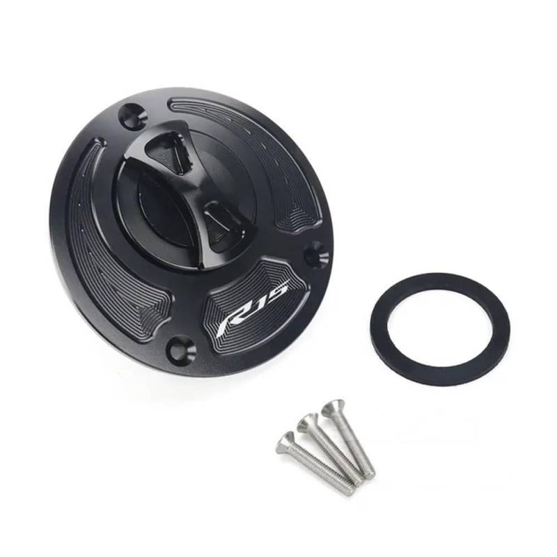 Motorrad-Tankdeckel Motorrad Für YZF R1 R1M R7 R6 R15 R15M R3 Kraftstoff Gas Tank Abdeckung Motorrad Zubehör Quick Release Drehen Öl Kappe von QOPUYNH