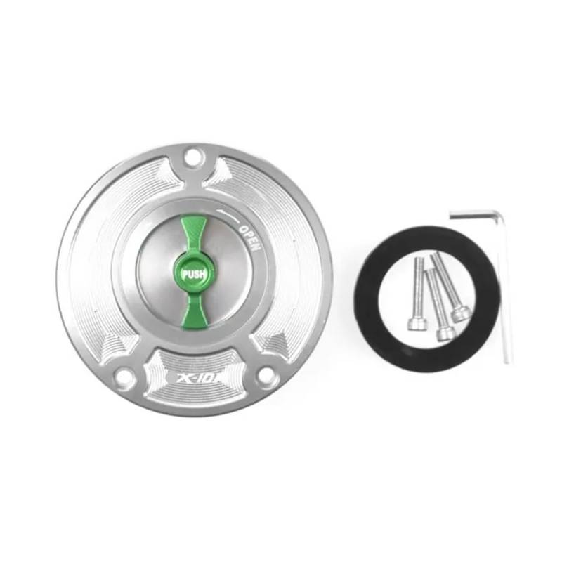Motorrad-Tankdeckel Motorrad-Tankdeckelabdeckung Für ZX6R 2007–2017 ZX10R 2006–2017 ZX14R 2012–2017 ZZR1400 Motorrad-Tankdeckelabdeckung von QOPUYNH