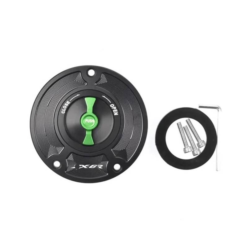 Motorrad-Tankdeckel Motorrad-Tankdeckelabdeckung Für ZX6R 2007–2017 ZX10R 2006–2017 ZX14R 2012–2017 ZZR1400 Motorrad-Tankdeckelabdeckung von QOPUYNH