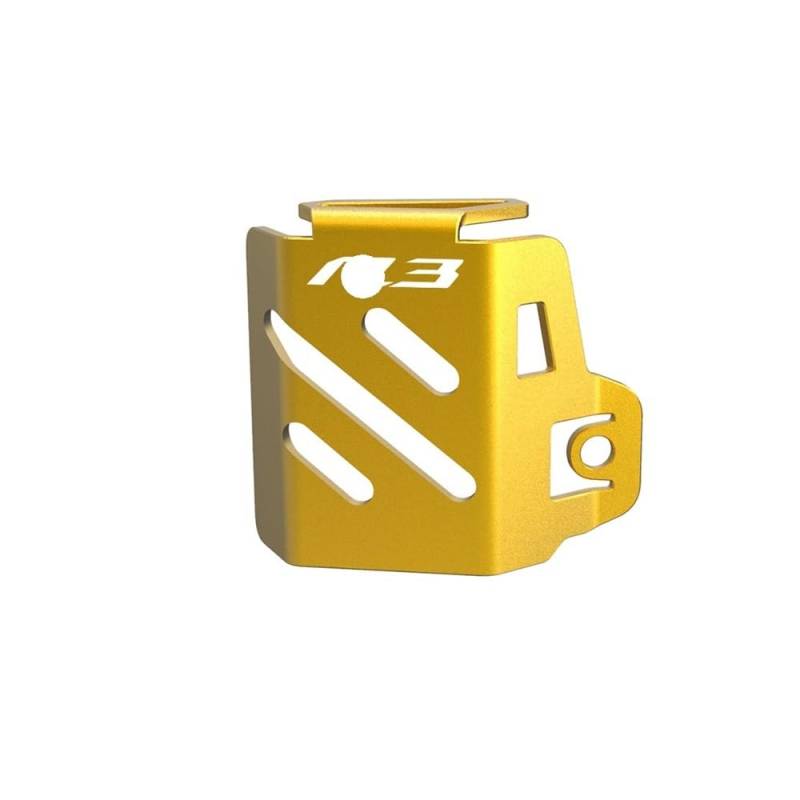 Ölbecherdeckel-Schutz FÜR YZFR3 YZF R3 YZF-R3 2011-2023 2022 2021 Motorrad Hinten Brems Pumpe Kraftstoff Tank Flüssigkeit Reservoir Abdeckung Schutz Protector Schutz für den hinteren Bremsflüssigkeits von QOPUYNH