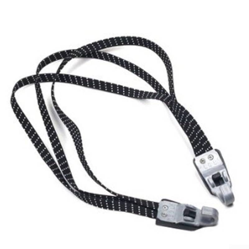 Elastischer Spanngurt zur Sicherung von Gepäck an Fahrrad- und Motorradgepäckträgern, praktisches Design von QOXEZY