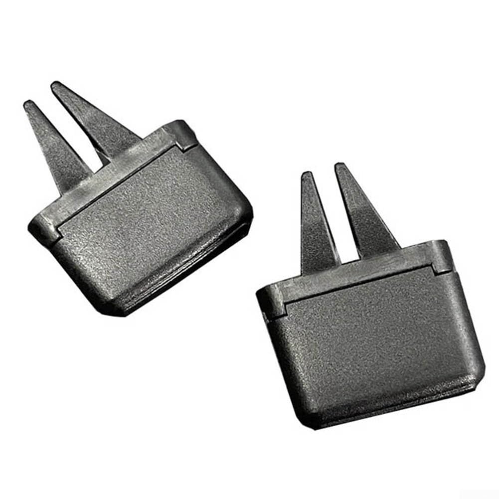 Lüftungsgitter für Klimaanlage, Schiebeclip, 7E5819204 7E5819203, für Transporter T5, für Multivan 2008-2015, Armaturenbrett-Entlüftungs-Ersatzteil, schwarzes ABS-Material, einfache Installation Lüftungsgitter für Klimaanlage, Schiebeclip, 7E5819204 7E5819203, für Transporter T5, für Multivan 2008-2015, Armaturenbrett-Entlüftungs-Ersatzteil, schwarzes ABS-Material, einfache Installation von QOXEZY