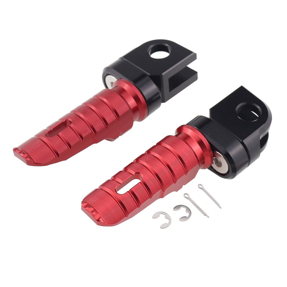 Motorrad Fußrasten für Honda VFR1200F 2010-2021,Fußrasten Motorrad,Fußrasten Pedale Motorrad Vorne Hinten Pedale Beifahrer Fußstützen Motorrad Fußstütze Pedal,A Red Motorrad Fußrasten für Honda VFR1200F 2010-2021,Fußrasten Motorrad,Fußrasten Pedale Motorrad Vorne Hinten Pedale Beifahrer Fußstützen Motorrad Fußstütze Pedal,A Red von QPDDFG
