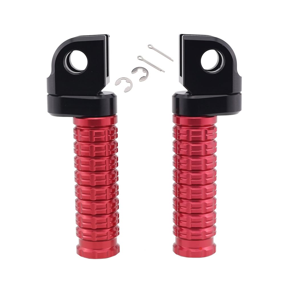 Motorrad Fußrasten für Honda VTR250 2009-2013,Fußrasten Motorrad,Fußrasten Pedale Motorrad Vorne Hinten Pedale Beifahrer Fußstützen Motorrad Fußstütze Pedal,B Red Motorrad Fußrasten für Honda VTR250 2009-2013,Fußrasten Motorrad,Fußrasten Pedale Motorrad Vorne Hinten Pedale Beifahrer Fußstützen Motorrad Fußstütze Pedal,B Red von QPDDFG