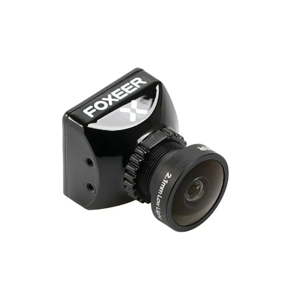 Foxeer Cat 3 UAV Professionelle Nachtsichtkamera, Standardbild, Schalter für schwaches Licht, kompatibel mit ähnlichen Geräten(3 Cat MCIRO black) von QPSJXN