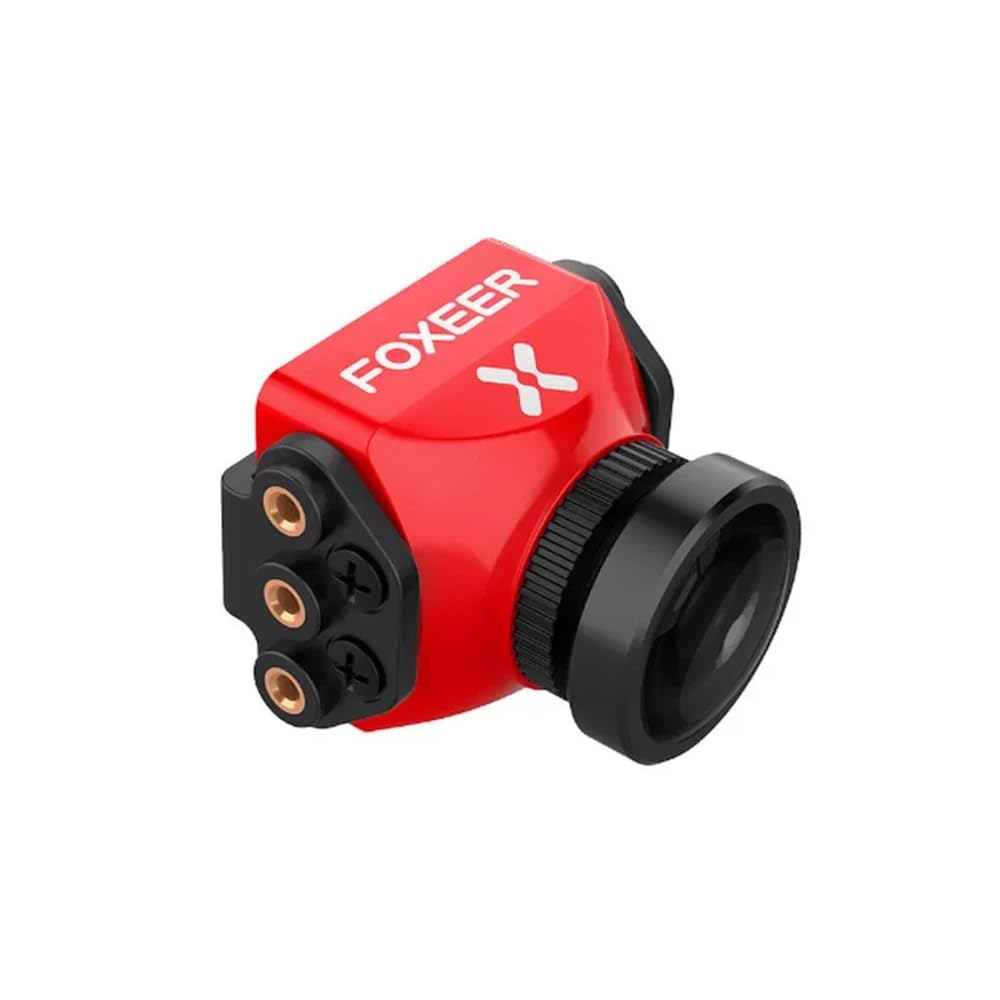 Foxeer Cat 3 UAV Professionelle Nachtsichtkamera, Standardbild, Schalter für schwaches Licht, kompatibel mit ähnlichen Geräten(CAT 3 Cat MINI Red) von QPSJXN
