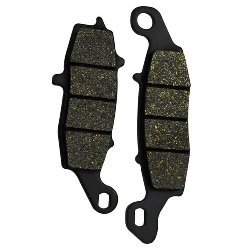 Motorrad-Bremsbeläge vorne und hinten, kompatibel mit GSX 600F 98–06, GSX 750F 98–06, GSF600 600 00–04, SV650 99–02(Front right) von QPSJXN