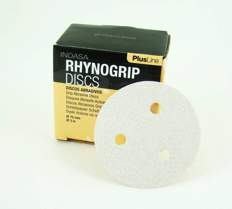 Indasa Rhynogrip 75 mm Velro-Scheiben P400, 50 Stück von QPaints