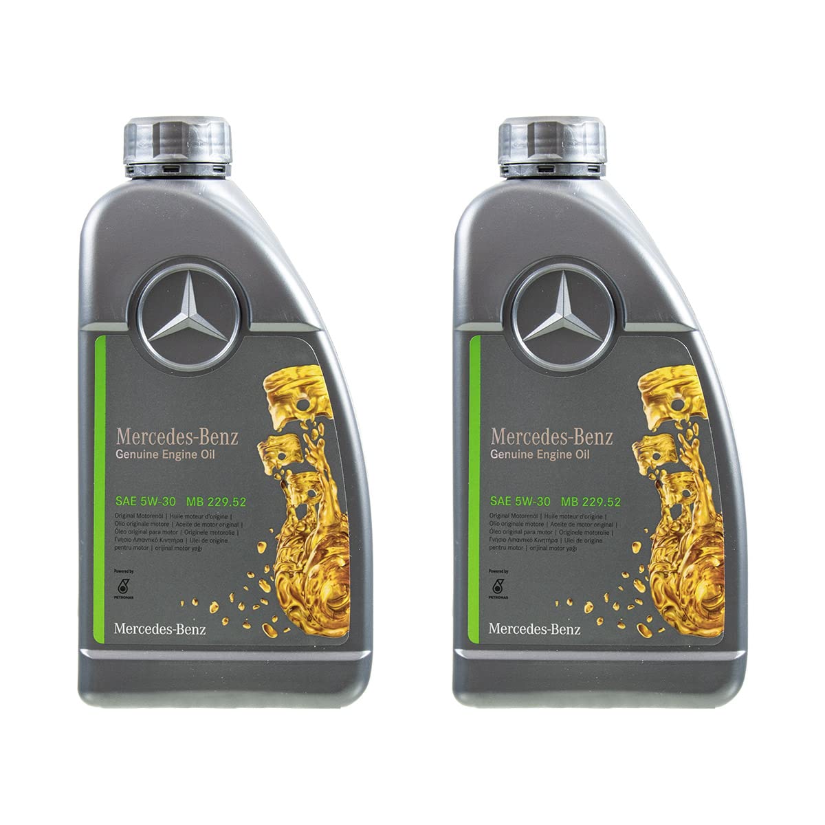 2x1L Original Mercedes Synthetic Motoröl 5W-30 229.52 A 001 989 37 01 BGA6 von Diederichs