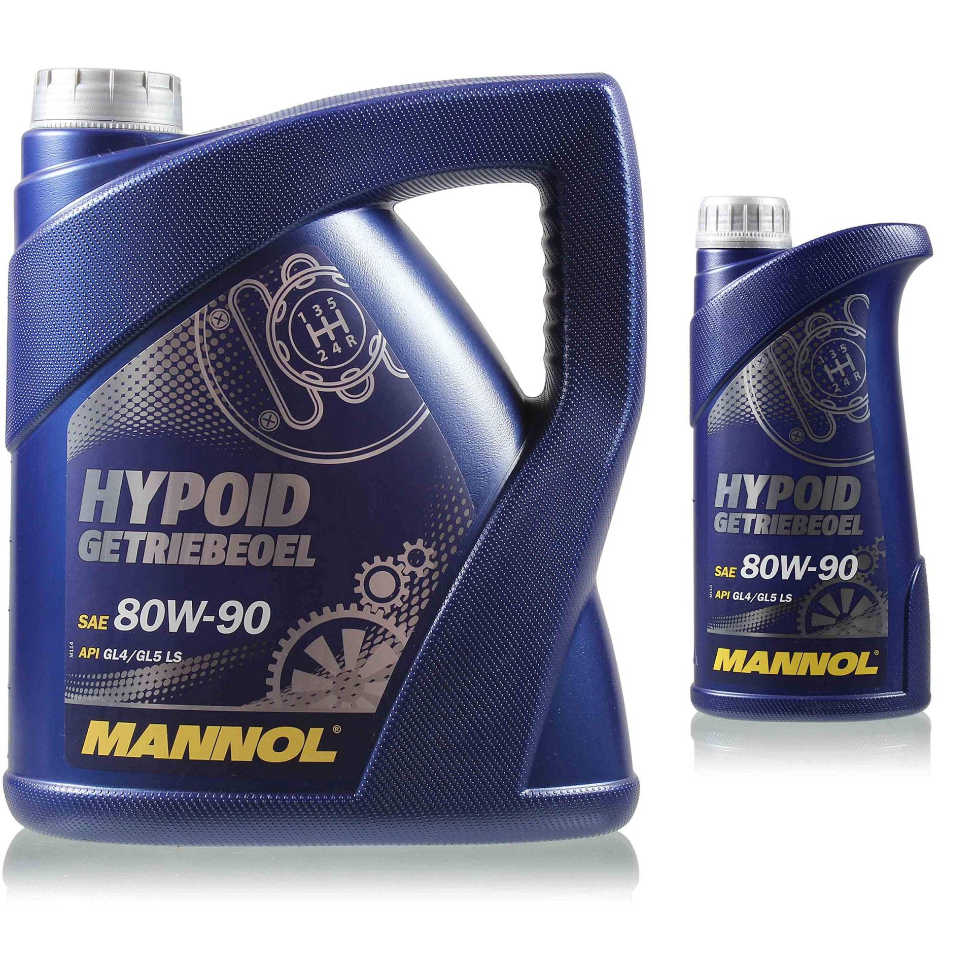 5 Liter Original MANNOL Hypoid Öl Getriebeöl 80W-90 API GL 4/GL LS von Diederichs