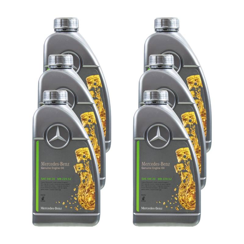 Diederichs 6x1L MB Synthetic Motoröl 5W-30 229.52 A 001 989 37 01 BGA6 von Diederichs