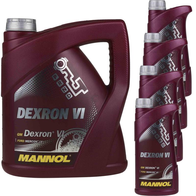 8 Liter Original MANNOL Getriebeöl Dexron VI Gear Oil Automatikgetriebeöl von Diederichs