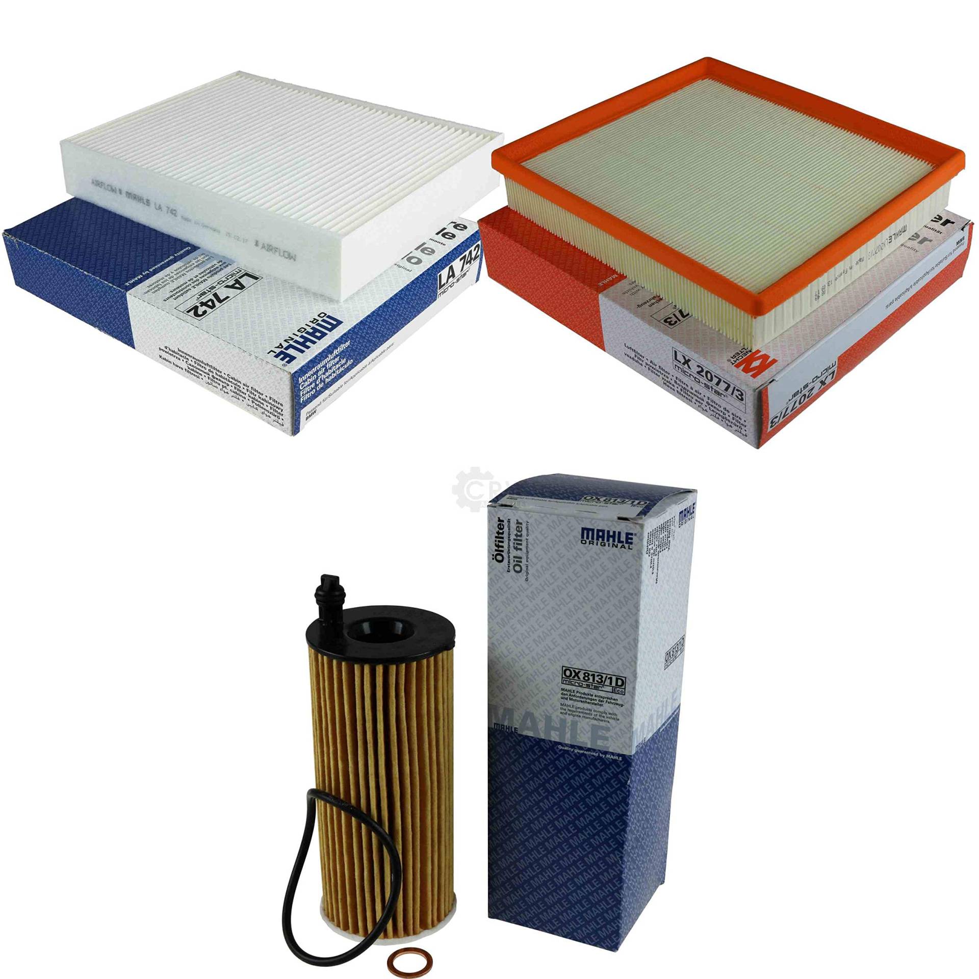 MAHLE Inspektions Set Inspektionspaket Innenraumfilter Luftfilter Ölfilter MAHLE Inspektions Set Inspektionspaket Innenraumfilter Luftfilter Ölfilter von Diederichs