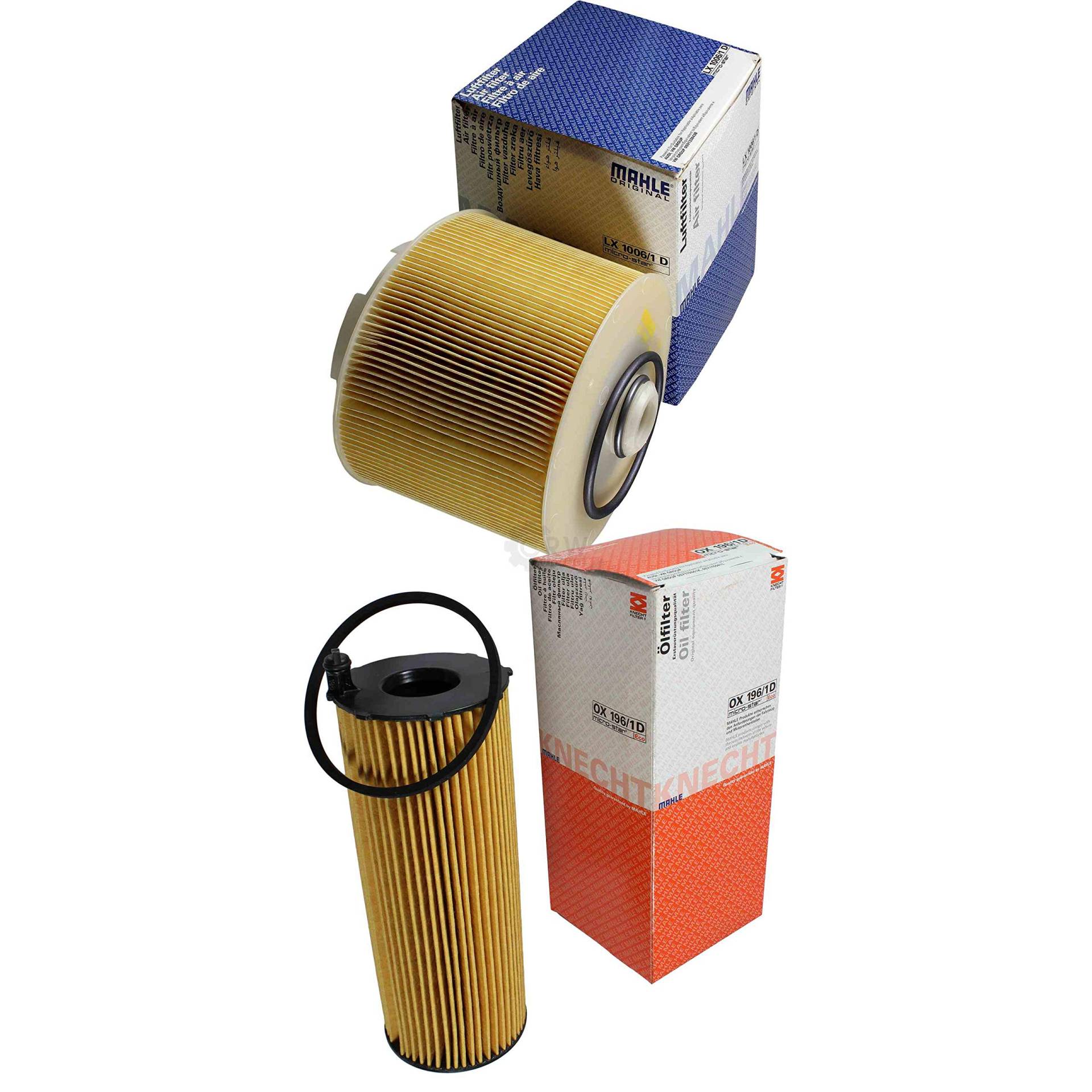 MAHLE Inspektions Set Inspektionspaket Luftfilter Ölfilter von QR-PARTS