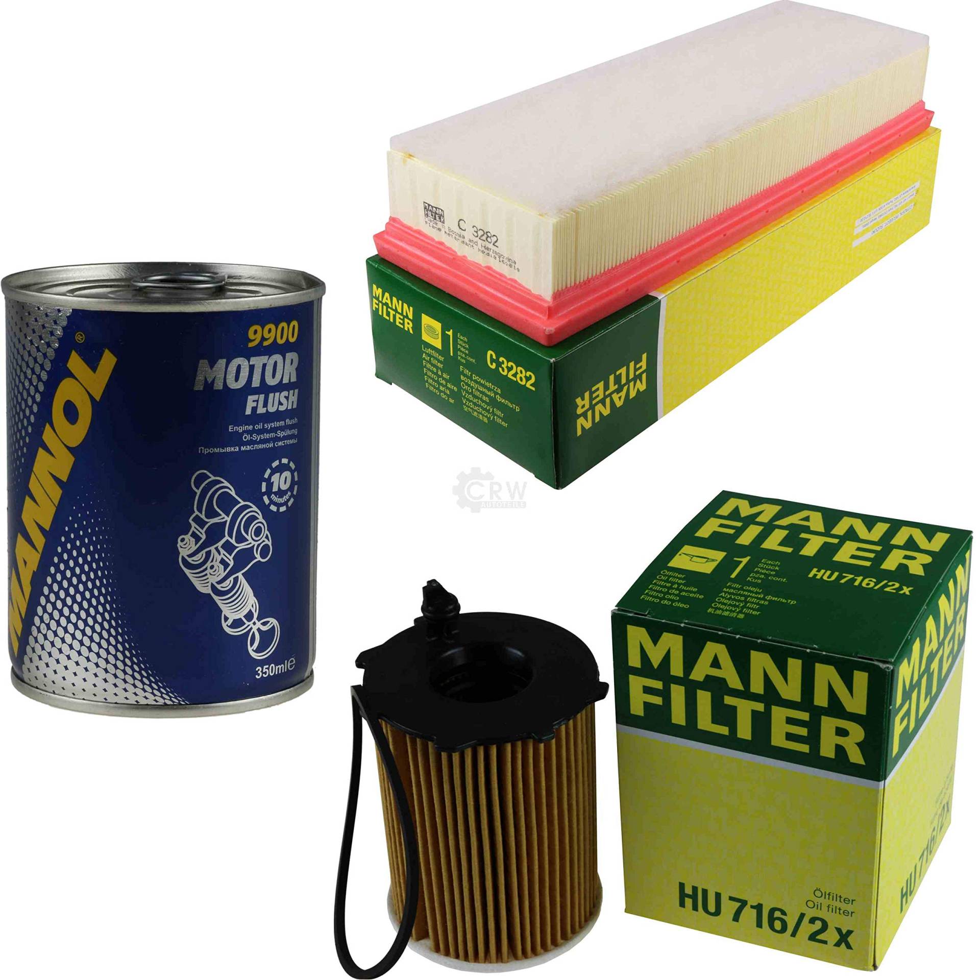 Original MANN-Filter Inspektionspaket Set SCT Motor Flush Motorspülung 11573794 von Diederichs