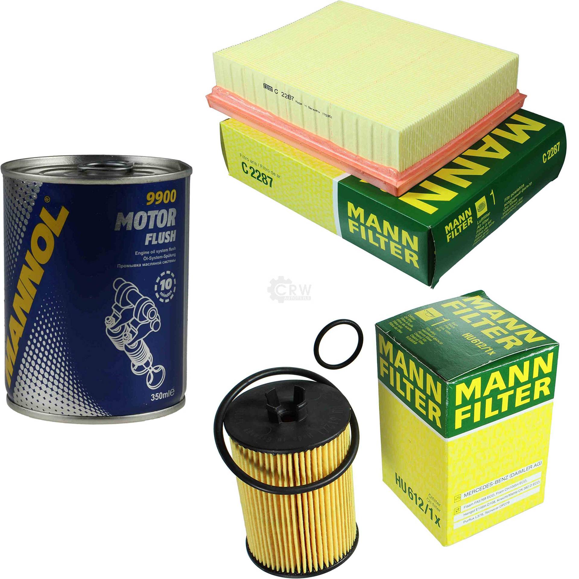 Original MANN-Filter Inspektionspaket Set SCT Motor Flush Motorspülung 11575862 von QR-PARTS