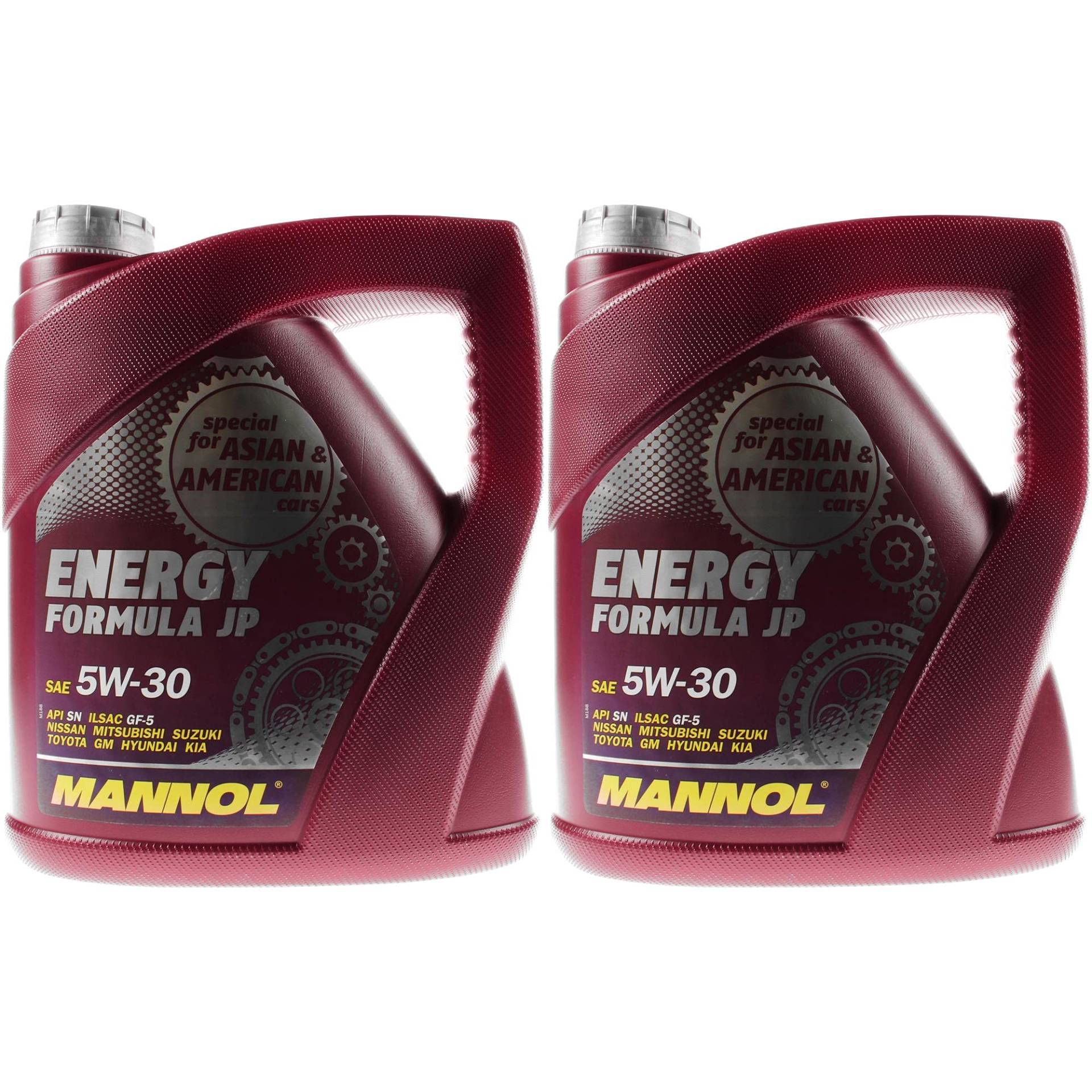 QR-Parts Set 85465451 MN7914-4 2x 4 Liter Original MANNOL Motoröl ENERGY FORMULA JP 5W-30 Engine Oil Öl QR-Parts Set 85465451 MN7914-4 2x 4 Liter Original MANNOL Motoröl ENERGY FORMULA JP 5W-30 Engine Oil Öl von Diederichs