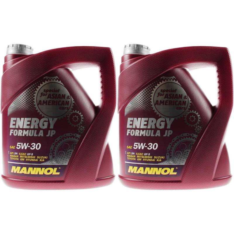 QR-Parts Set 85465451 MN7914-4 2x 4 Liter Original MANNOL Motoröl ENERGY FORMULA JP 5W-30 Engine Oil Öl von Diederichs