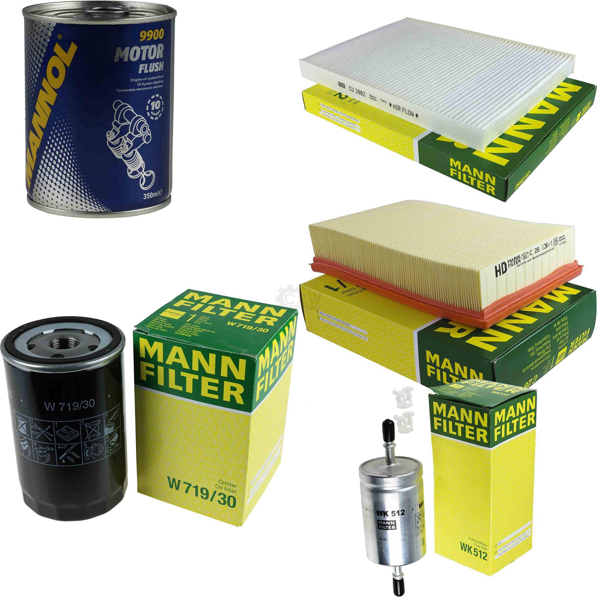 QR-Parts Set 85474130 9900 CU 2882 WK 512 W 719/30 C 28 136/1 Original MANN-Filter Inspektionspaket SCT Motor Flush Motorspülung 11577335 QR-Parts Set 85474130 9900 CU 2882 WK 512 W 719/30 C 28 136/1 Original MANN-Filter Inspektionspaket SCT Motor Flush Motorspülung 11577335 von QR-PARTS