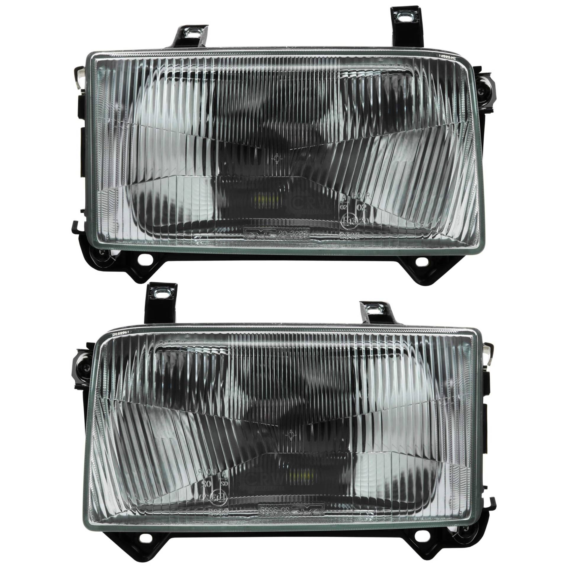 QR-PARTS Scheinwerfer Set Satz für T4 Bj. 90-03 H4 LWR kurzer Vorderwagen QR-PARTS Scheinwerfer Set Satz für T4 Bj. 90-03 H4 LWR kurzer Vorderwagen von Diederichs