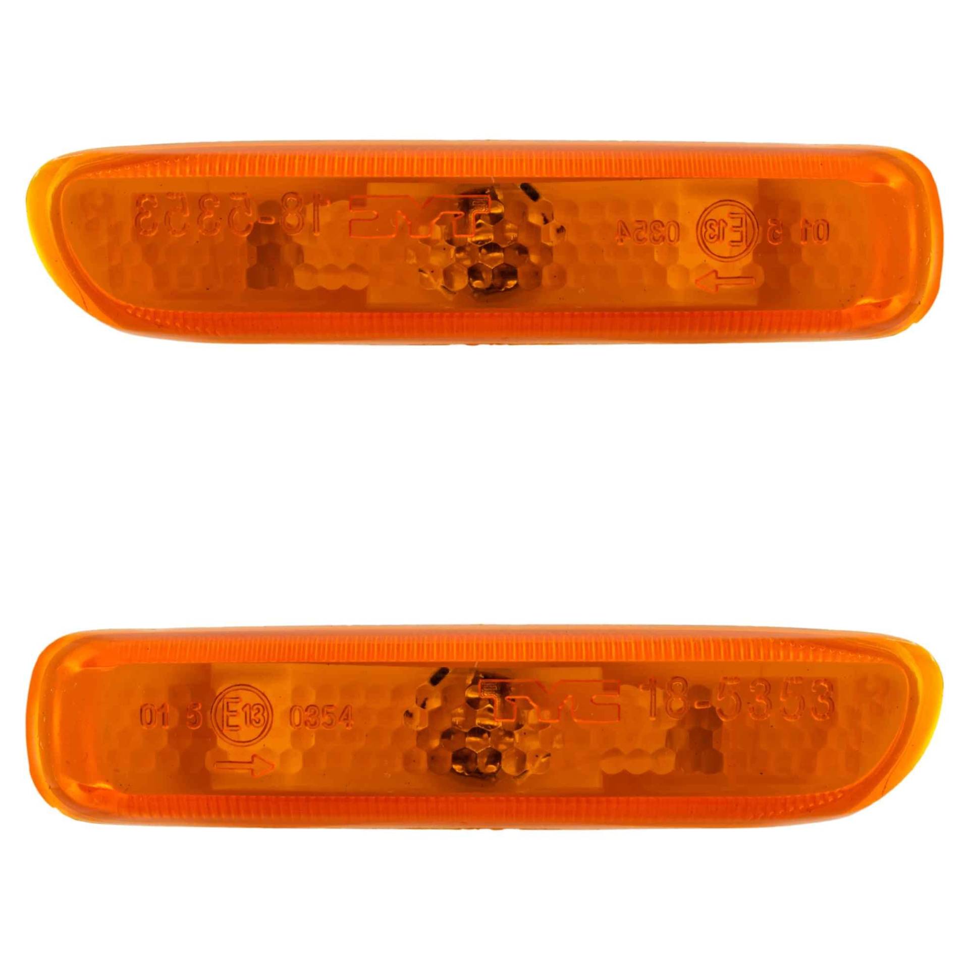 Seitenblinker Set für 3er E46 Bj. 98->> orange 4-Tür von Diederichs