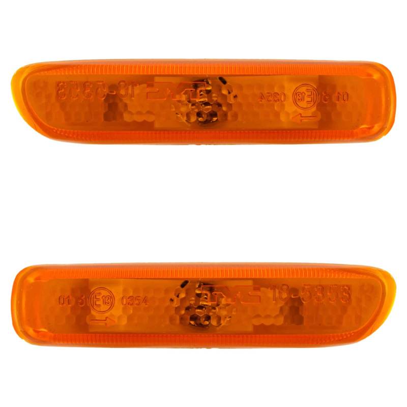 Seitenblinker Set für 3er E46 Bj. 98->> orange 4-Tür von Diederichs