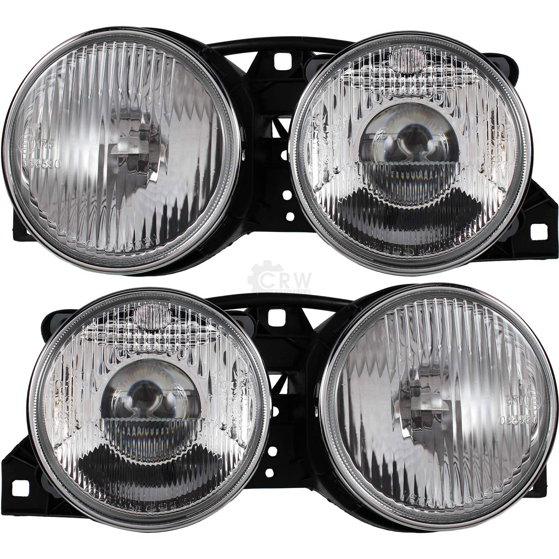 Halogen Scheinwerfer Set 3 E30 Bj. 09/87-01/92 H1 Halogen Scheinwerfer Set 3 E30 Bj. 09/87-01/92 H1 von Diederichs