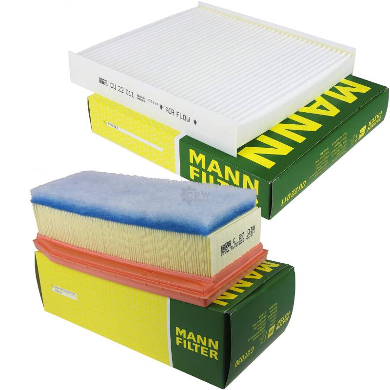 MANN-FILTER Inspektions Set Inspektionspaket Luftfilter Innenraumfilter von Diederichs