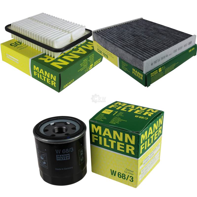 MANN-FILTER Inspektions Set Inspektionspaket Luftfilter Ölfilter Innenraumfilter von Diederichs