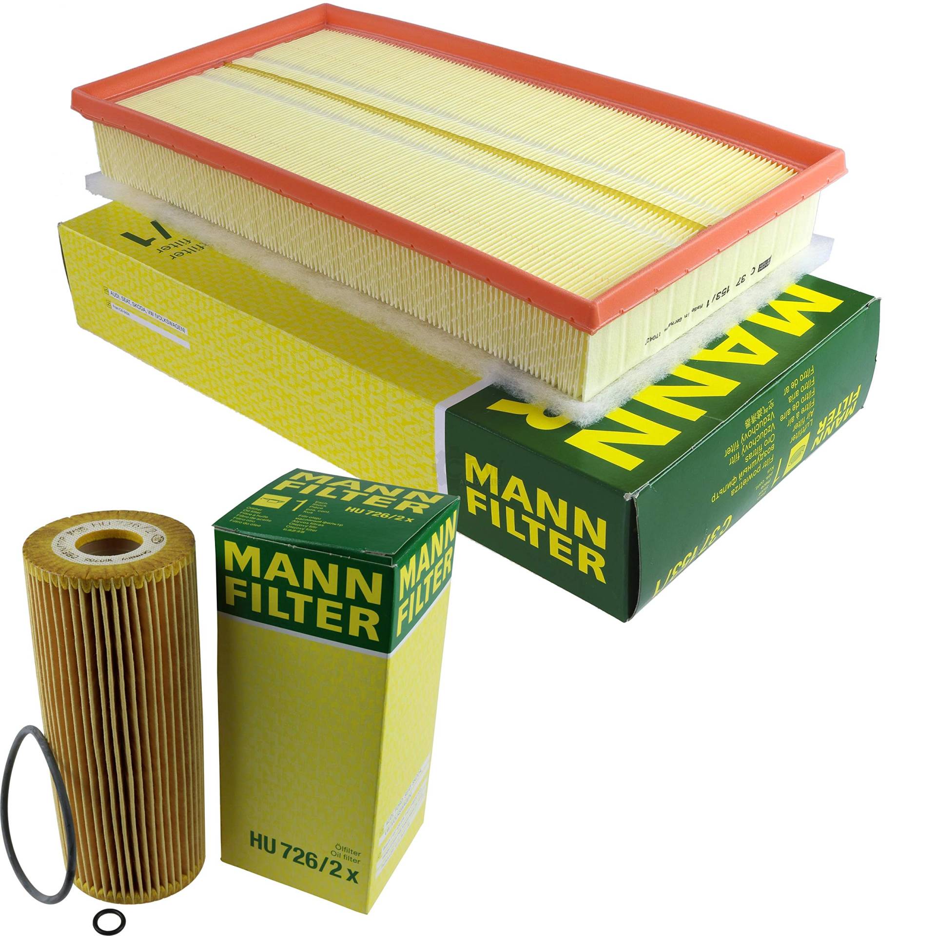 MANN-FILTER Inspektions Set Inspektionspaket Luftfilter Ölfilter von QR-Parts