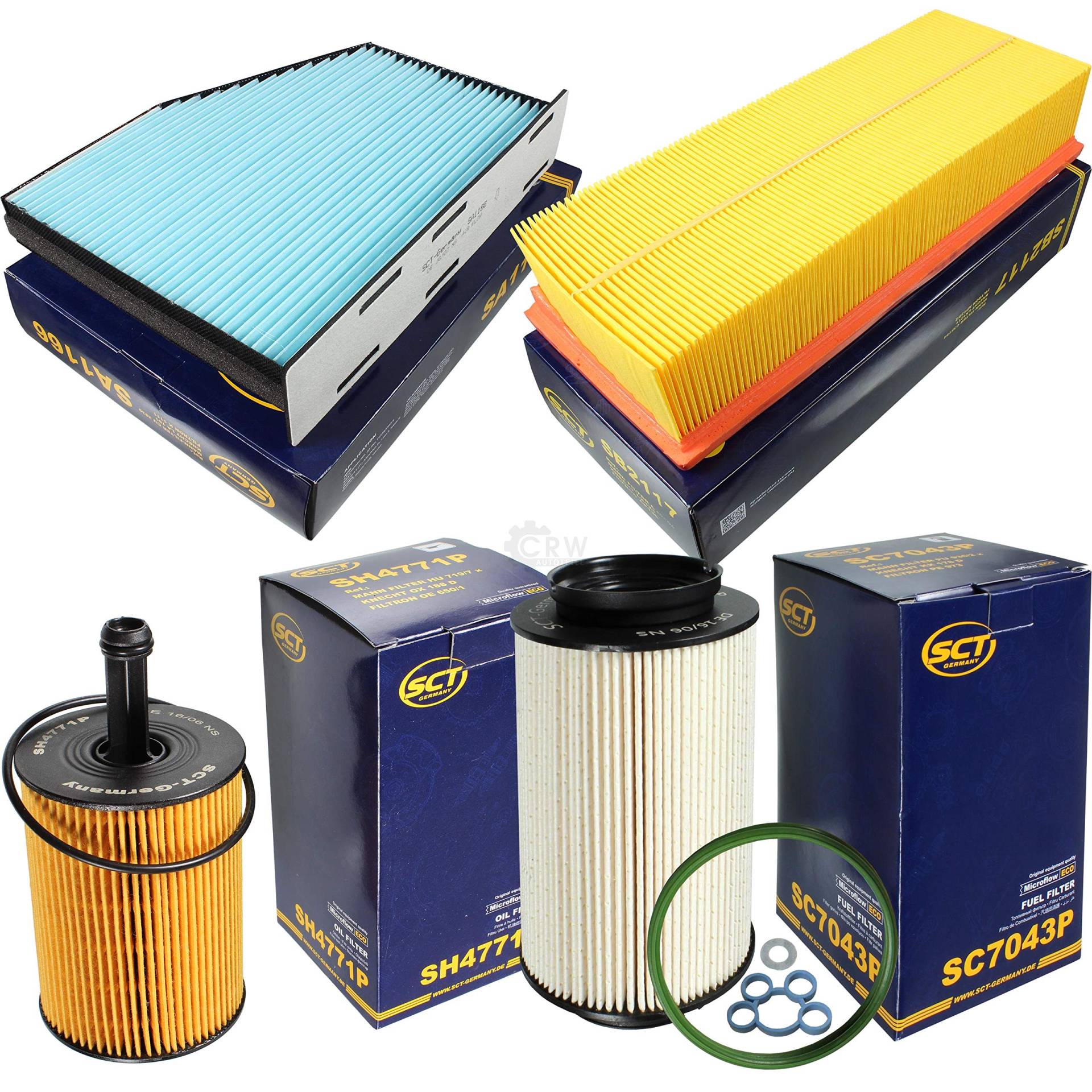 SCT Germany Inspektions Set Inspektionspaket Luftfilter Ölfilter Innenraumfilter Kraftstofffilter SCT Germany Inspektions Set Inspektionspaket Luftfilter Ölfilter Innenraumfilter Kraftstofffilter von Diederichs
