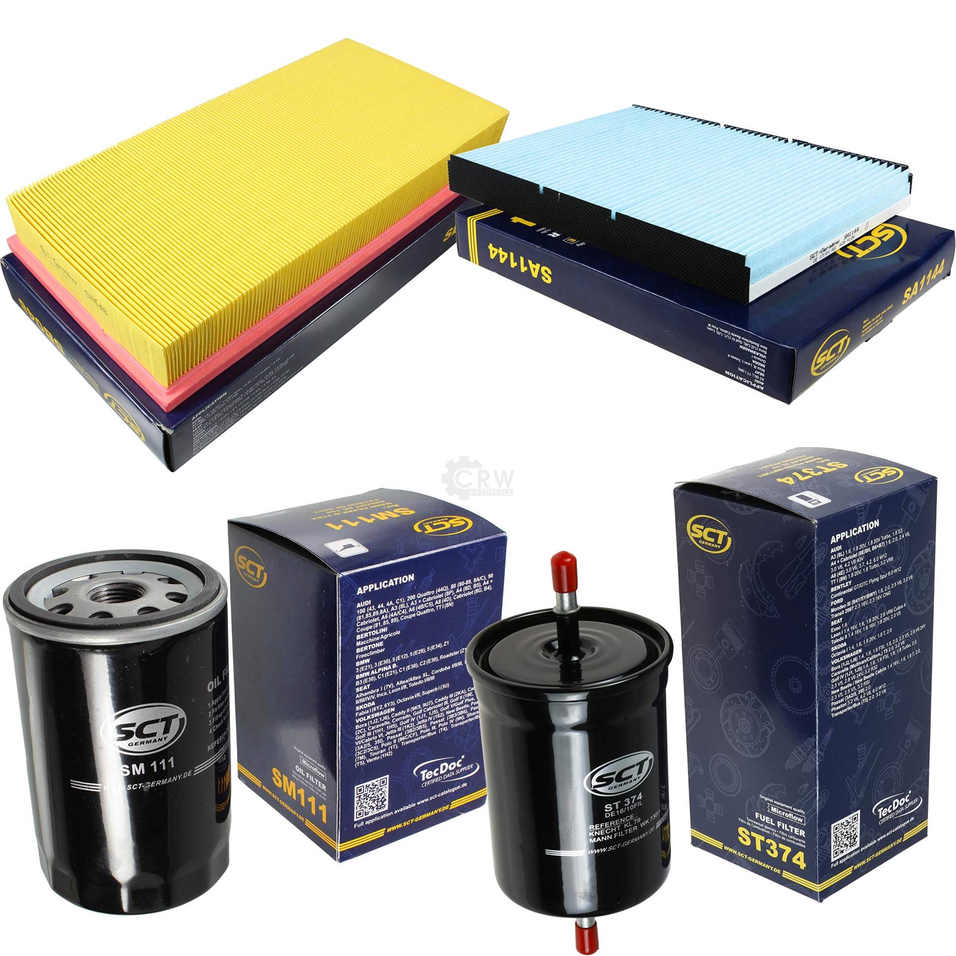 SCT Germany Inspektions Set Inspektionspaket Luftfilter Ölfilter Innenraumfilter Kraftstofffilter SCT Germany Inspektions Set Inspektionspaket Luftfilter Ölfilter Innenraumfilter Kraftstofffilter von Diederichs