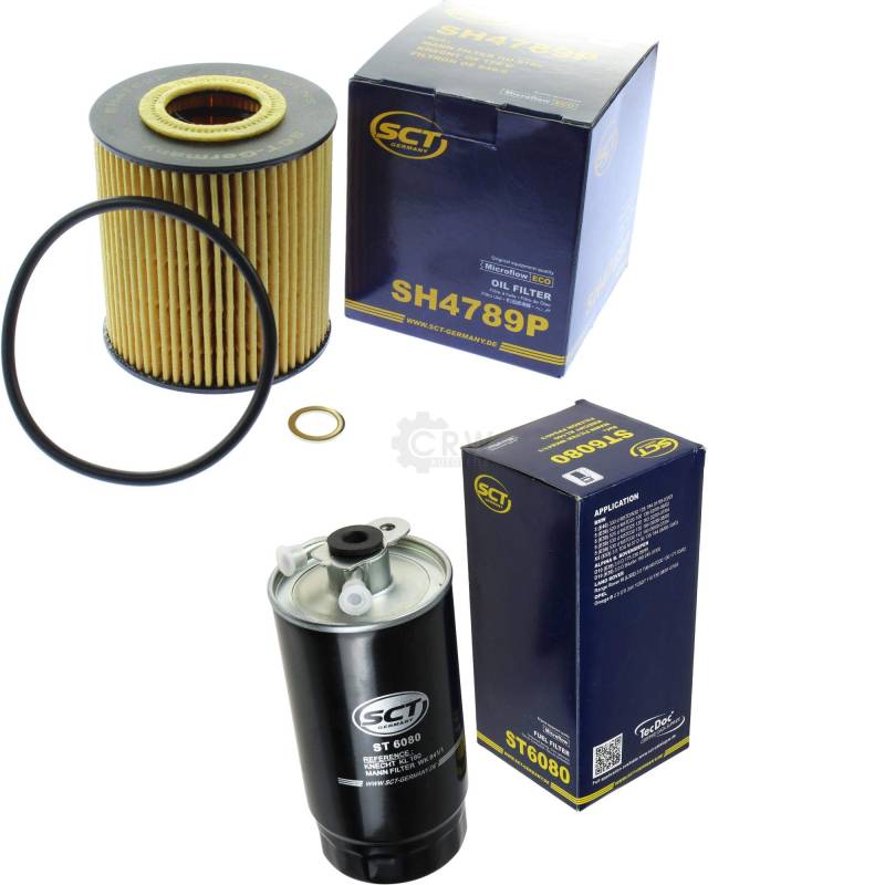 SCT Germany Inspektions Set Inspektionspaket Ölfilter Kraftstofffilter von QR-Parts