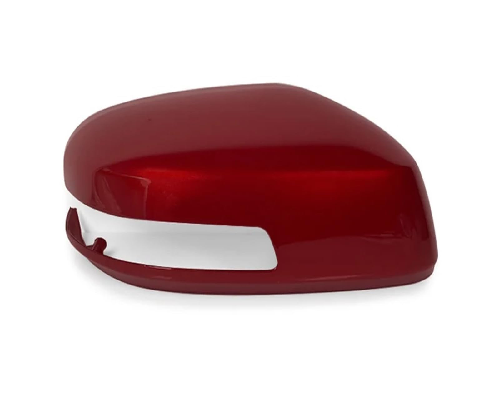 Außenspiegelkappen Für City 2009-2014 Äußere Rückspiegel Abdeckung Seite Rückspiegel Shell Gehäuse Mit Lampe Typ Spiegelkappen(1piece red right) von QRDKKL