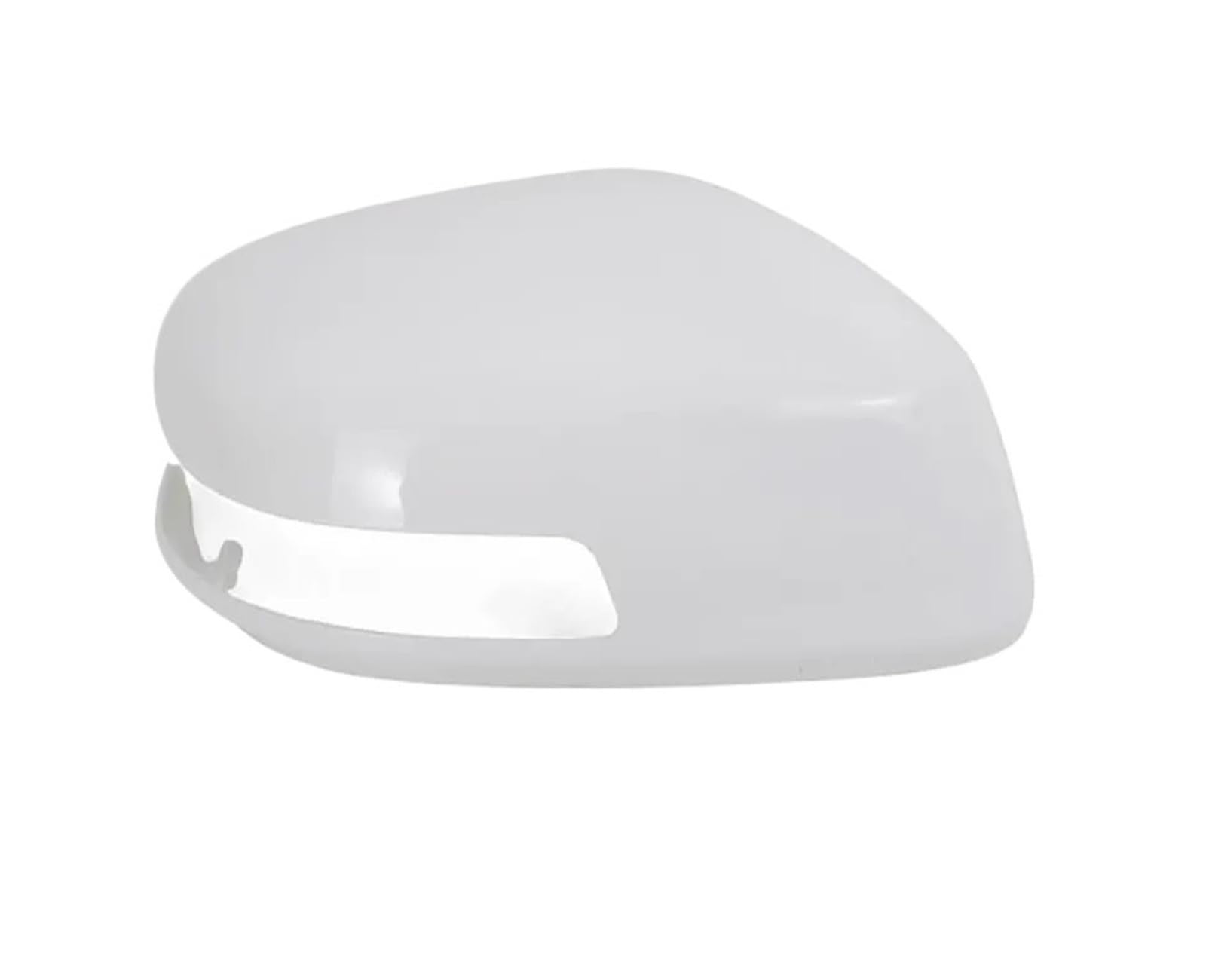 Außenspiegelkappen Für City 2009-2014 Äußere Rückspiegel Abdeckung Seite Rückspiegel Shell Gehäuse Mit Lampe Typ Spiegelkappen(1piece taffeta white R) von QRDKKL