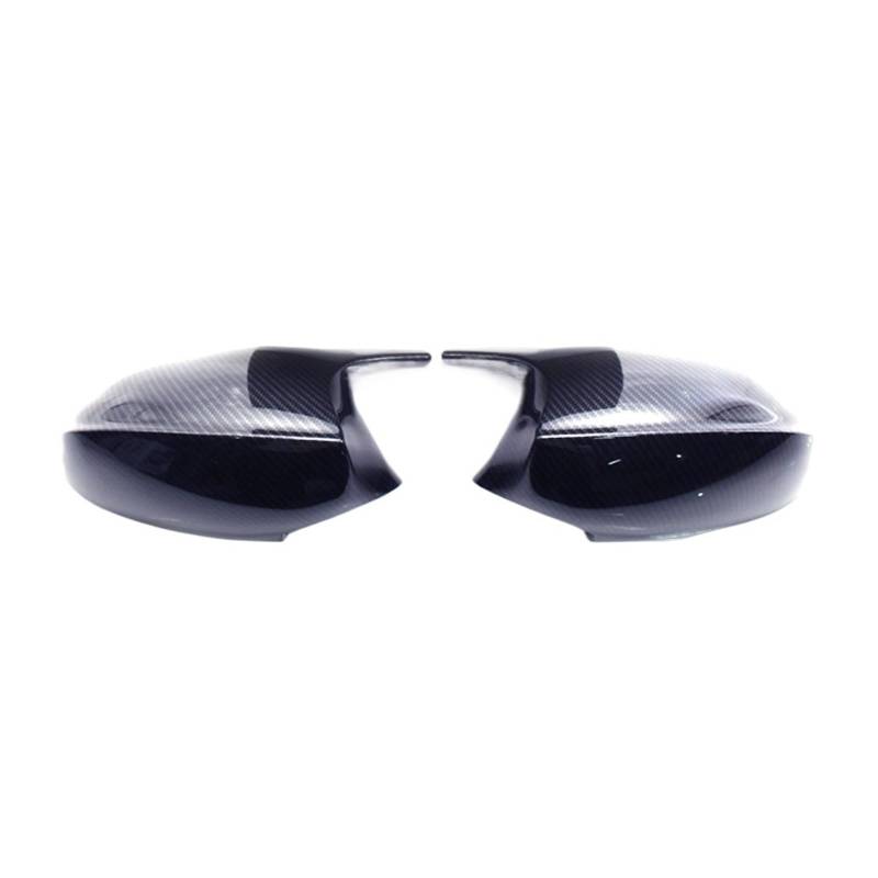 Außenspiegelkappen Für E90 E91 2006-2008 E92 E93 2009-2012 Auto Seite Rückspiegel Kappe Flügel Spiegel Abdeckung Spiegelkappen(06-08 Carbon a) von QRDKKL