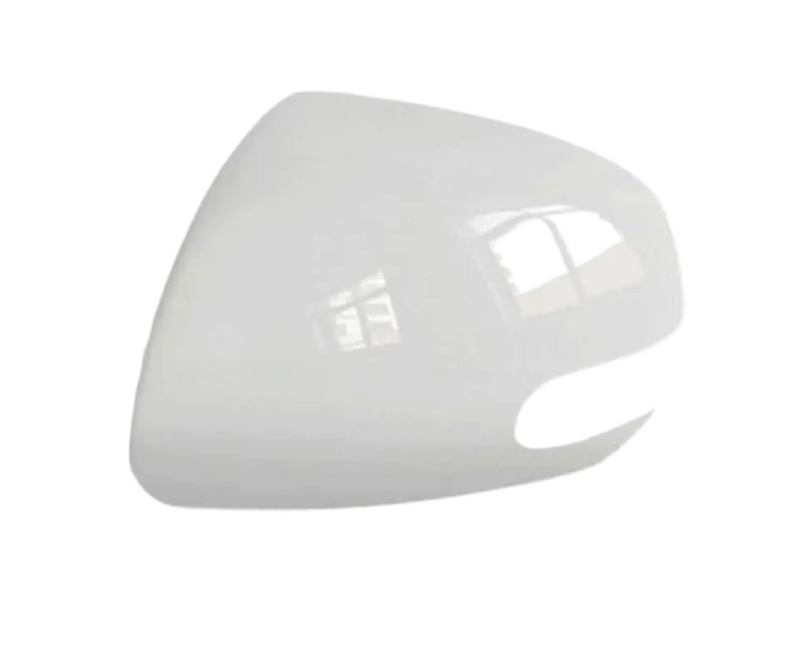 Außenspiegelkappen Für Kia Für Forte 2009 2010 2011-2017 Rückspiegelabdeckung Rückspiegelgehäuse Farbe Lackiert Mit Lampentyp Spiegelkappen(1piece white left) von QRDKKL
