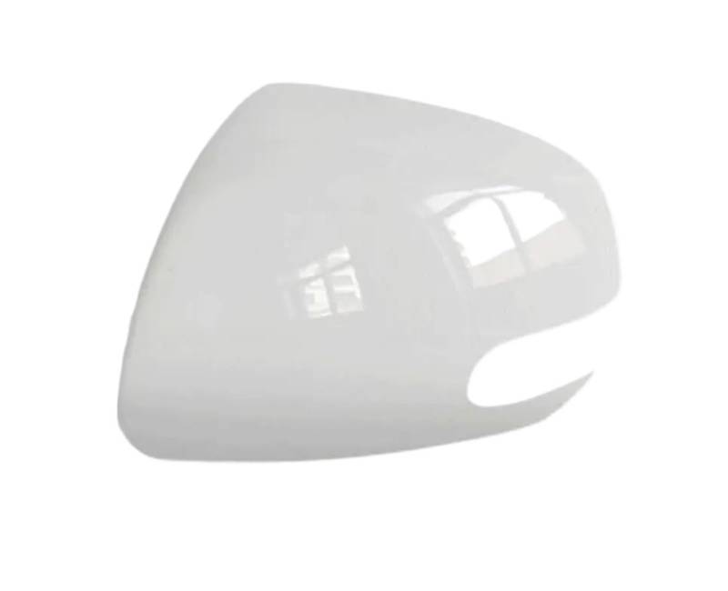Außenspiegelkappen Für Kia Für Forte 2009 2010 2011-2017 Rückspiegelabdeckung Rückspiegelgehäuse Farbe Lackiert Mit Lampentyp Spiegelkappen(1piece white left) von QRDKKL