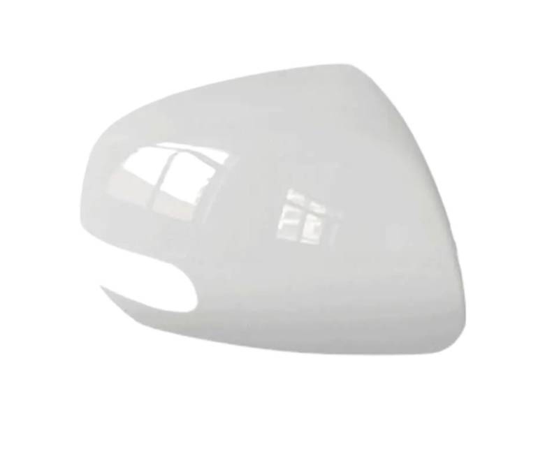 Außenspiegelkappen Für Kia Für Forte 2009 2010 2011-2017 Rückspiegelabdeckung Rückspiegelgehäuse Farbe Lackiert Mit Lampentyp Spiegelkappen(1piece white right) von QRDKKL