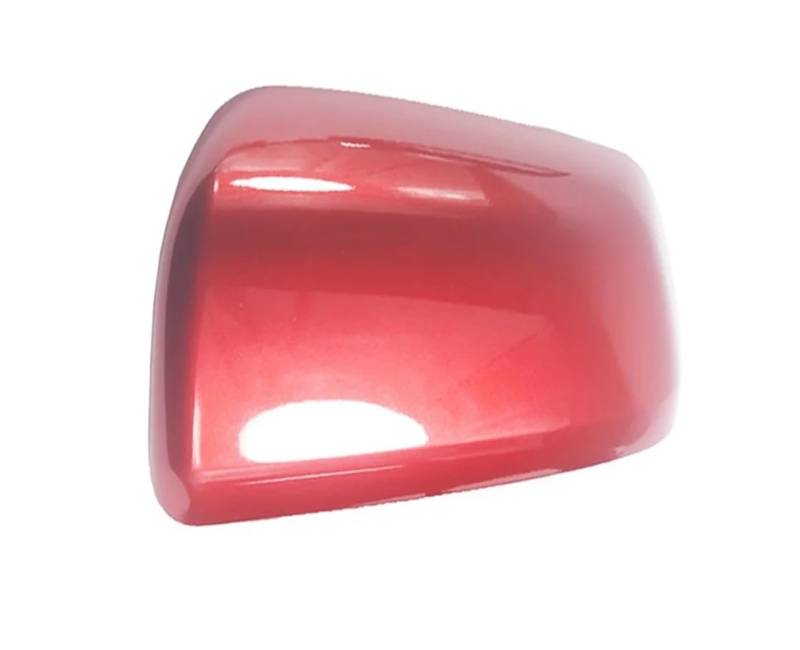 Außenspiegelkappen Für Mitsubishi Für Lancer EX 2009 2010 2011 2012 Auto Umkehr Spiegel Abdeckung Rückspiegel Gehäuse Shell Spiegelkappen(1piece dazzling red L) von QRDKKL