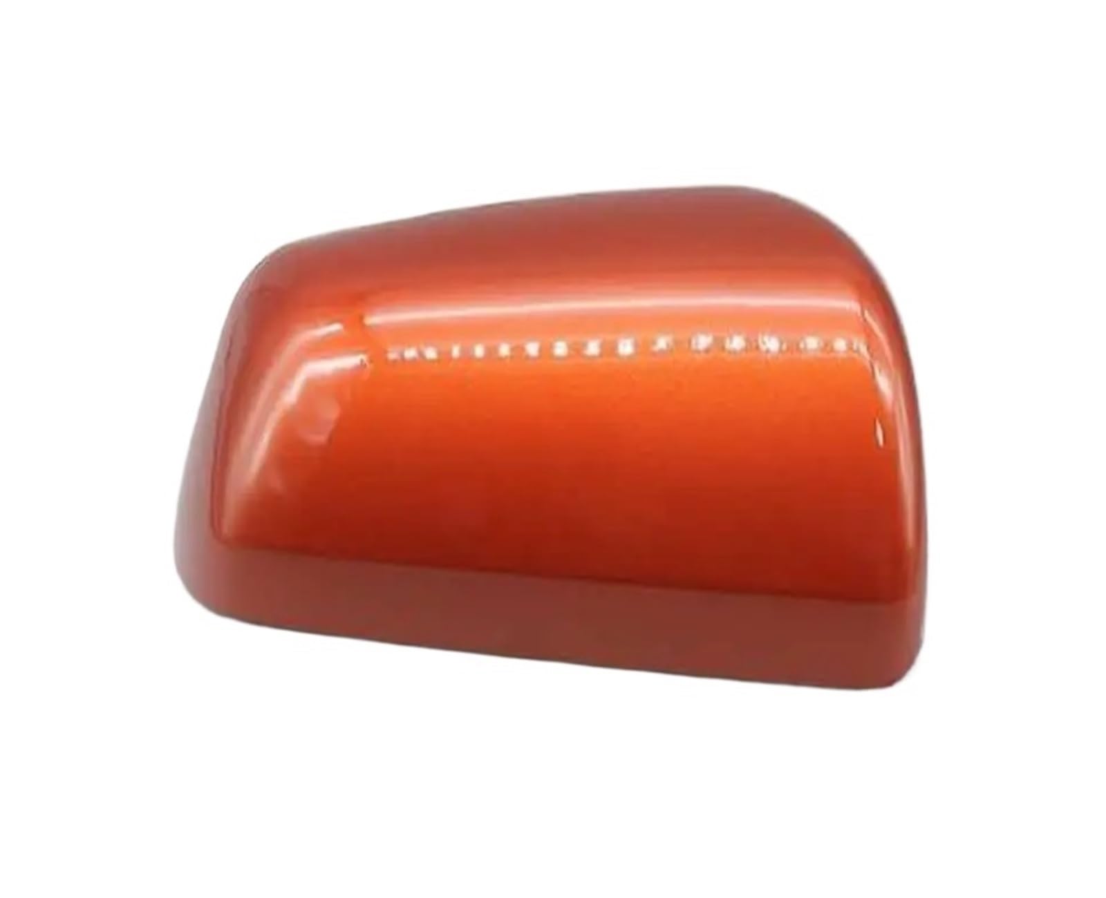 Außenspiegelkappen Für Mitsubishi Für Lancer EX 2009 2010 2011 2012 Auto Umkehr Spiegel Abdeckung Rückspiegel Gehäuse Shell Spiegelkappen(1piece orange right) von QRDKKL