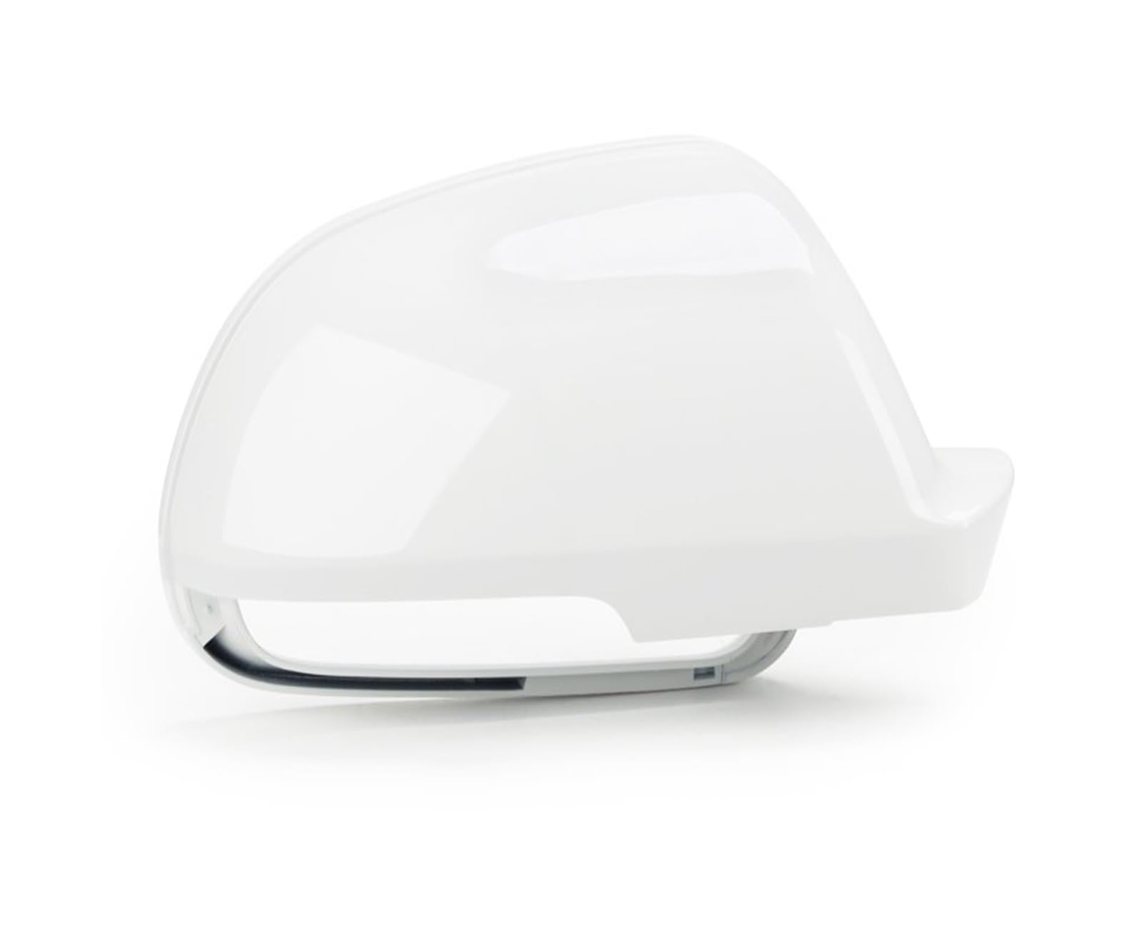Außenspiegelkappen Für Skoda Für Octavia Für Classic 2010-2015 Auto Rückspiegel Shell Cap Gehäuse Flügel Tür Seitenspiegel Abdeckung Spiegelkappen(1piece white R) von QRDKKL